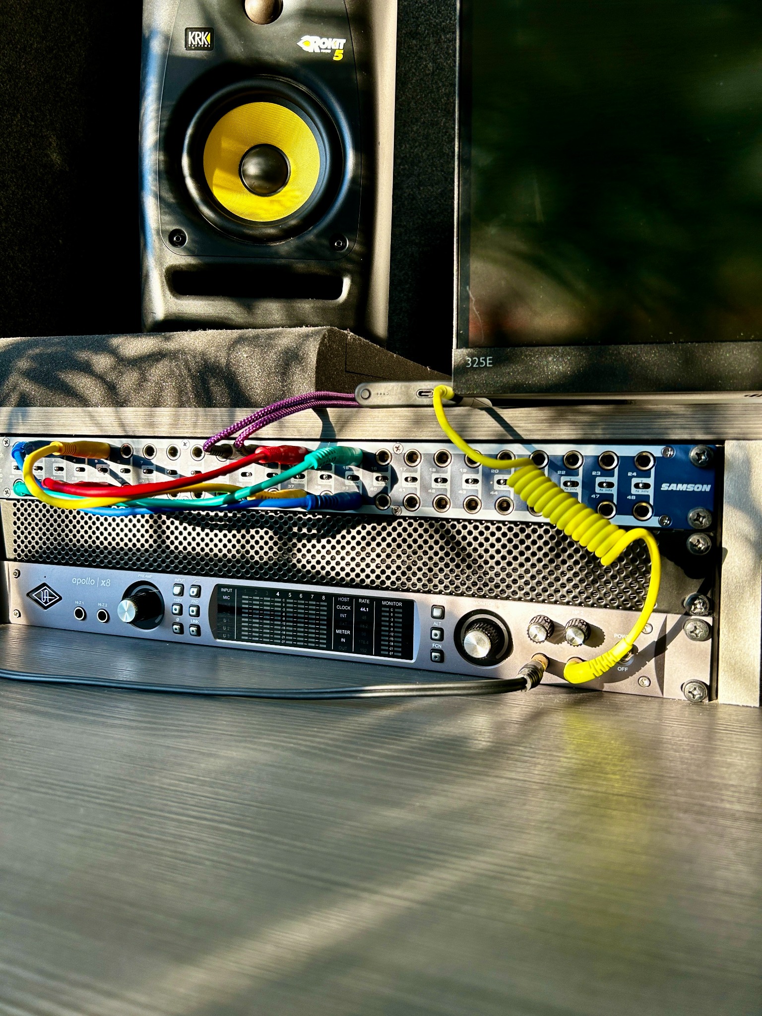Studio recording equipment